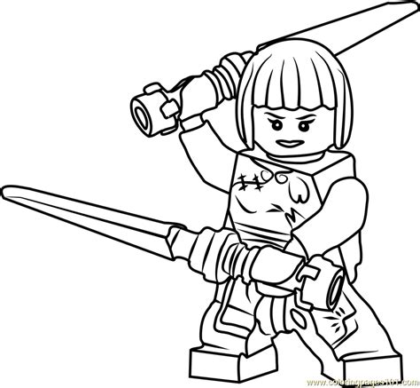 Ninjago drawing zane at getdrawingscom free for personal use. Kleurplaat Lego Slang : Kleurplaat Ninjago Lloyd ...