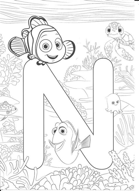 Coloring Page Disney Coloring Pages Alphabet Coloring Pages Disney