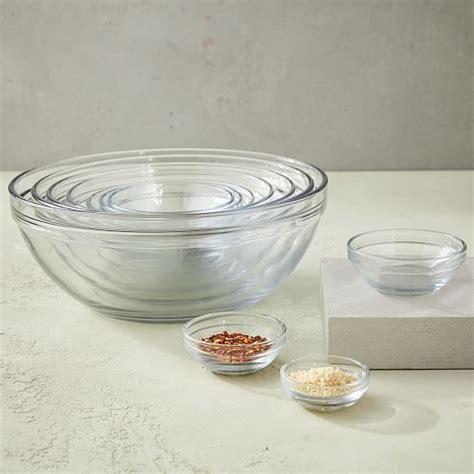 Vtg anchor hocking glass mixing bowl. Anchor Hocking 10-Piece Glass Mixing Bowl Set | Anchor ...