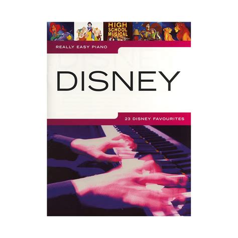 Music Sales Really Easy Piano Disney 23 Disney Favourites Notenbuch