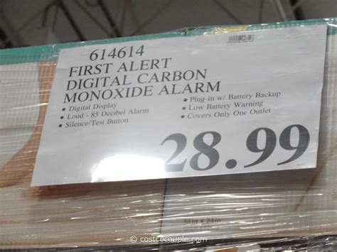 First Alert Digital Carbon Monoxide Alarm