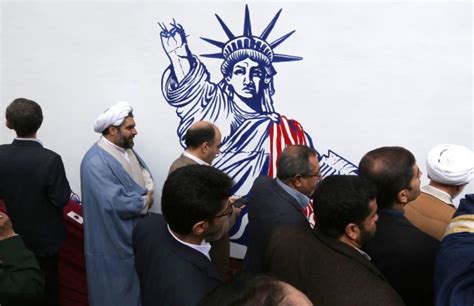 Iran Unveils New Anti Us Murals At Former Embassy Deccan Herald