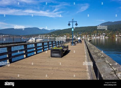 Pier At Rocky Point Park In Port Moody Bc Canada Port Moody British