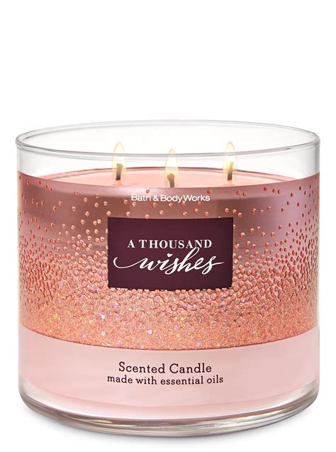 A Thousand Wishes 3 Wick Candle Bath And Body Works Australia Official Site