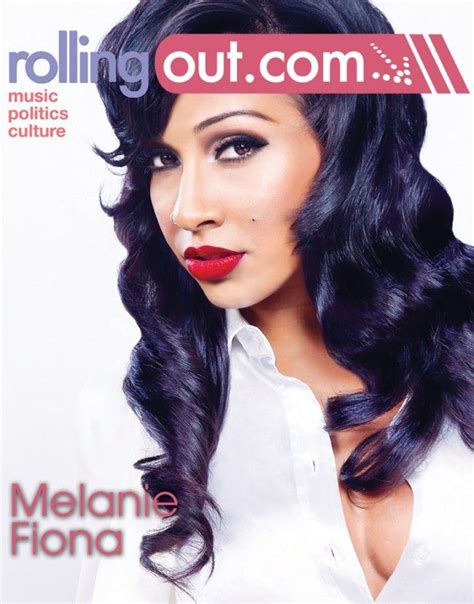 Melanie Fiona Emerging Edgy And Exceptional Rolling Out Hair Styles Beauty Hair