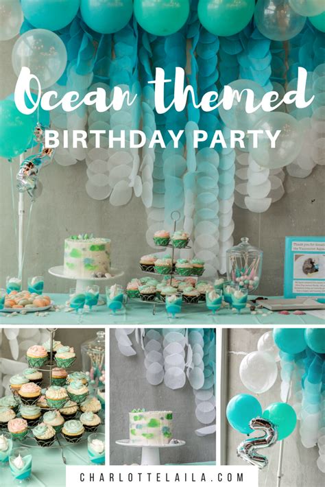 Ocean Themed Second Birthday Party — Habitat Schoolhouse
