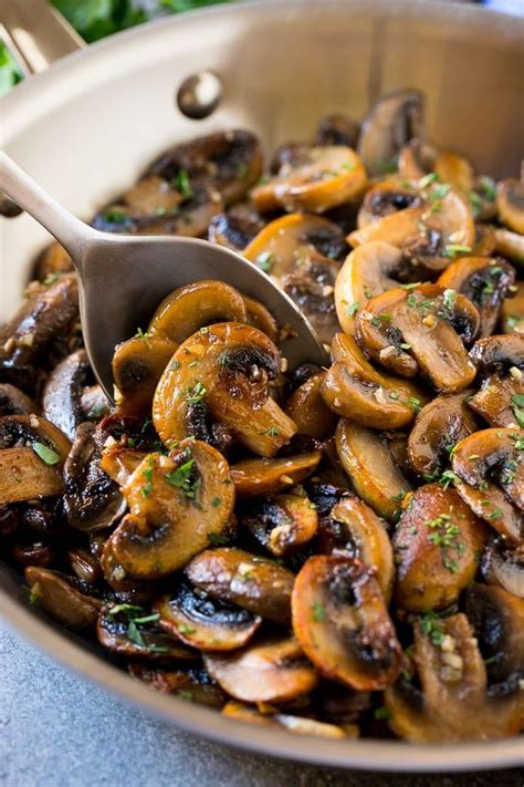 Sauteed Mushrooms In Garlic Butter Dinner At The Zoo Mushrooms