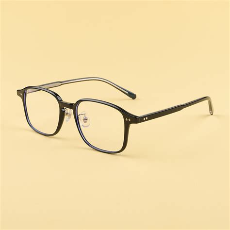 Double Pins Frame End Handmade Acetate Optical Glasses Eyewear China Acetate Optical Frame And