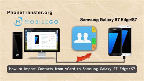 How To Import Contacts From Vcard To Samsung Galaxy S7 Edge Vcf Files