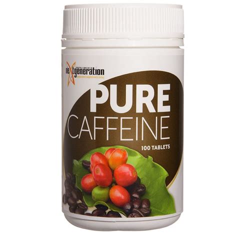 Pure Caffeine Tablets Organic Coffee Berry Tablets May Assist Focus