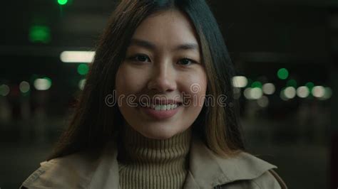 Happy Joyful Asian Multiethnic Girl Chinese Korean Woman Japanese