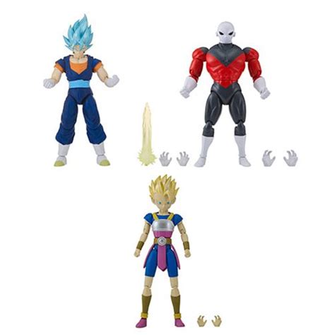 Bandai Dragon Ball Super Stars Series 5 Kale Wave Cabba Complete