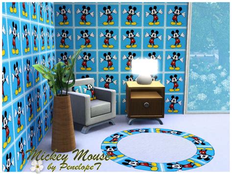 The Sims Resource Mickey Mouse Pattern