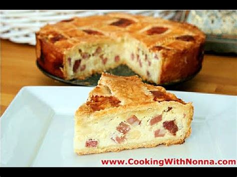 Nonna's Pizza Rustica - Pizzagaina - Rossella's Cooking ...
