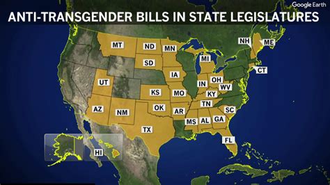 ‘catastrophic gop pushes at least 78 anti trans measures in 25 states