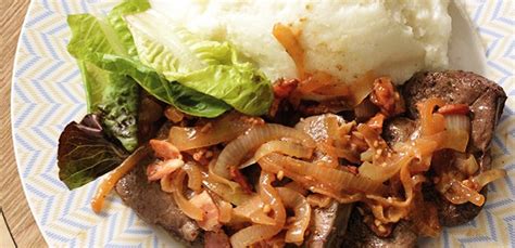 Foods that are rich in sodium could worsen. Ox liver and onions | Food24