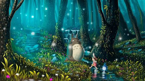 Totoro Pc Wallpapers Top Free Totoro Pc Backgrounds Wallpaperaccess