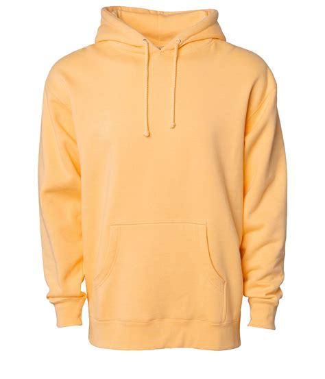 Ind4000 Heavyweight Hooded Pullover Sweatshirt Pastel Colors