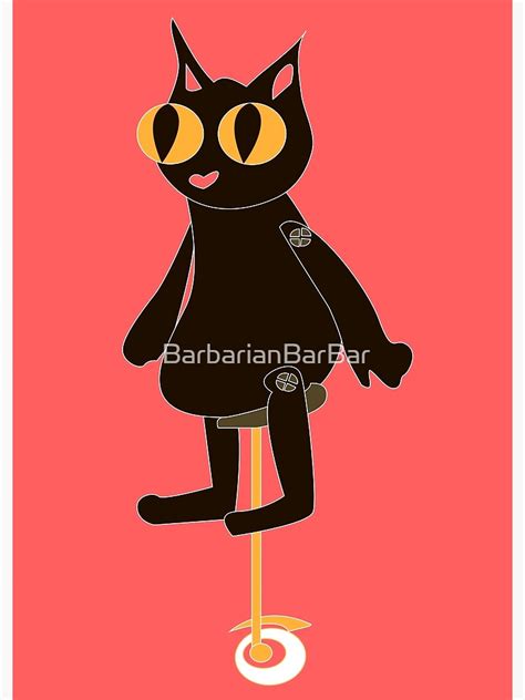 Fran Bow Kitty Poster By Barbarianbarbar Redbubble