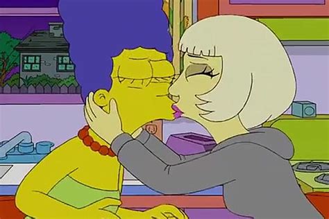 Lady Gaga Kisses Marge Cries Diamond Tears Over Lisas Rejection In
