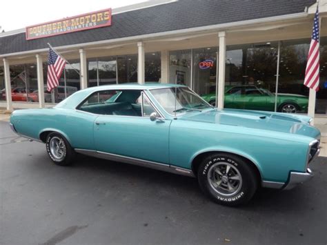1967 Pontiac Gto Gulf Turquoise Matchs 400 Factory Ac Gr Rrr For Sale