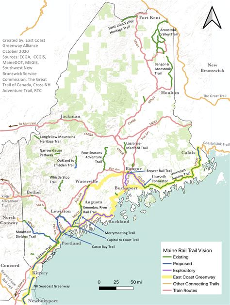 Maine Trail Coalition Announces Rail Trail Plan BIKEPACKING
