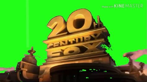 20th Century Fox Logo 2013 Green Screen Youtube