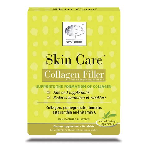 New Nordic Skin Care Collagen Filler 60 Tablets