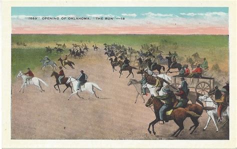 Fileland Rush Oklahoma 1889 Wikimedia Commons