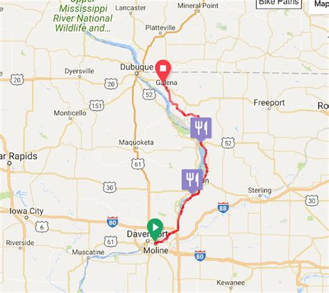 2018 Mississippi River Ride Day 21 Monday 052818 Moline To Galena