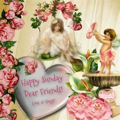 Happy Sunday Dear Friends Pictures Photos And Images For Facebook