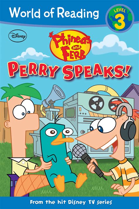 Phineas And Ferb Reader Perry Speaks Disney Books Disney Publishing Worldwide