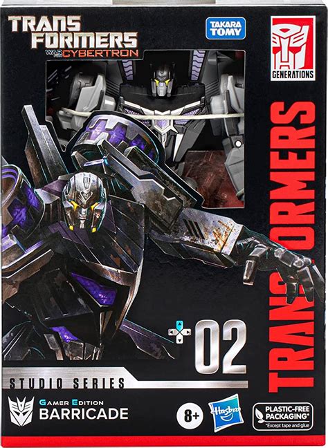 Transformers Studio Series Barricade Gamer Edition