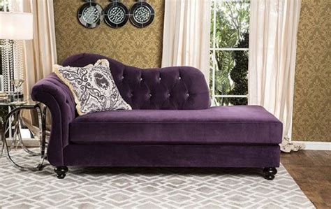 Furniture Of America Sm2222 Antoinette Living Room Set In Purple