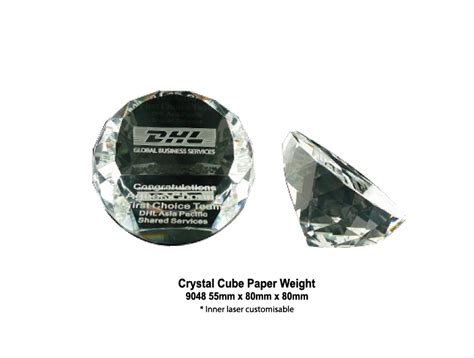 2018 © mce marketing sdn bhd. 9048 - Crystal Cube Paper Weight | Corporate Gifts ...