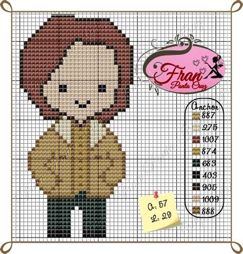 This is one of my favorite freleng shorts. Supernatural (Sam) Fran Ponto Cruz | Cross stitch ...