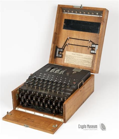 Enigma German Cipher Machine Paper Model 18 Scale Paperdiorama