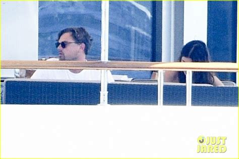 Leonardo Dicaprio And Girlfriend Camila Morrone Go For A Swim Together At Sea In Italy Photo