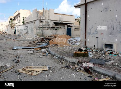 Aftermath Of Battle Sirte Libya Stock Photo Alamy
