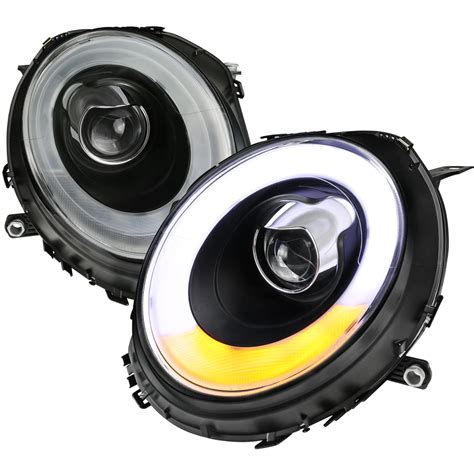 2007 2015 Mini Cooper R55 R56 R57 R58 R59 Projector Headlights W Led