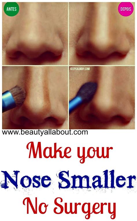 How To Make Your Nose Appear Smaller Diy Beauty Hacks Nose Perfect Nose