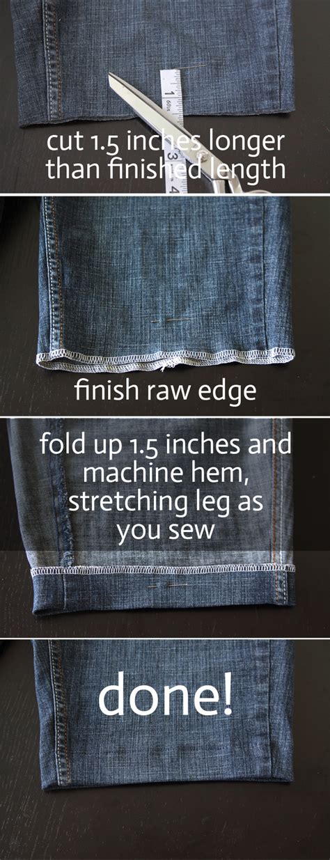 Make The Perfect Cut Off Jeans In 15 Minutes Cuffed