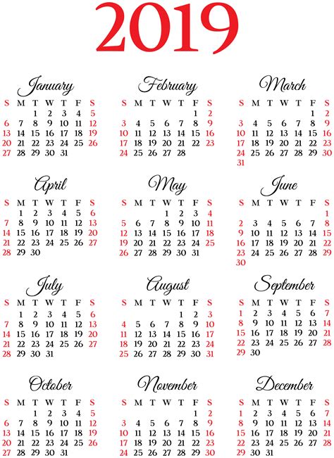 2018 Calendar Png Transparent Images Png All Gambaran