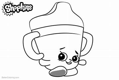 Coloring Pages Silly Shopkins Chilli Printable
