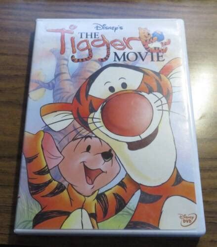 Disneys The Tigger Movie Pooh Dvd Piglet Eeyore Winnie Animated