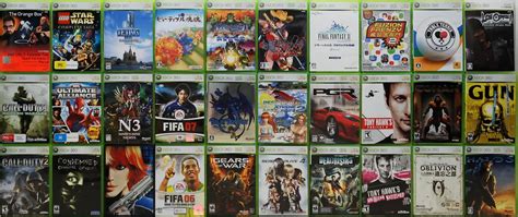 My Xbox 360 Games Collection April 2008 Wow Writing A R Flickr