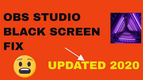 How to fix Black screen😜💿 in OBS studio using display ...