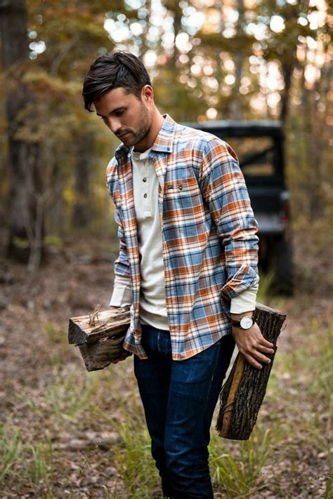 30 Ideas How To Wear A Flannel Shirt For Men Stylishly Fall Outfits