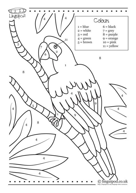 Colour By Numbers - Coloring Home
