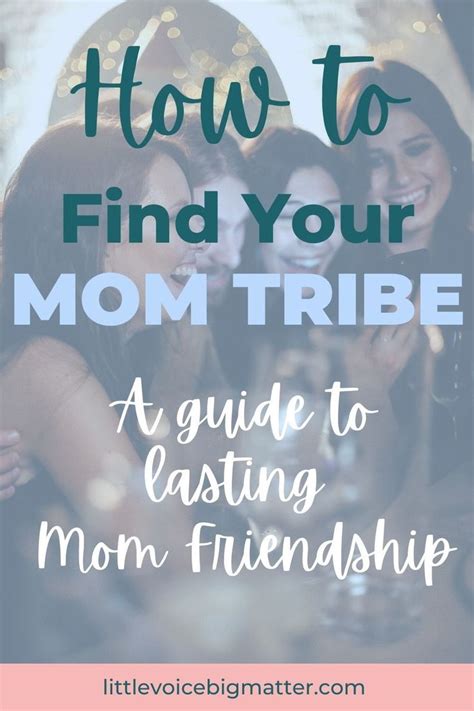 Three Women Hugging Each Other With The Text How To Find Your Mom Tribe A Guide To